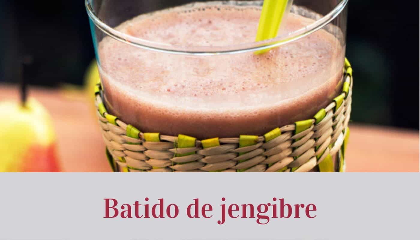 Batido de jengibre