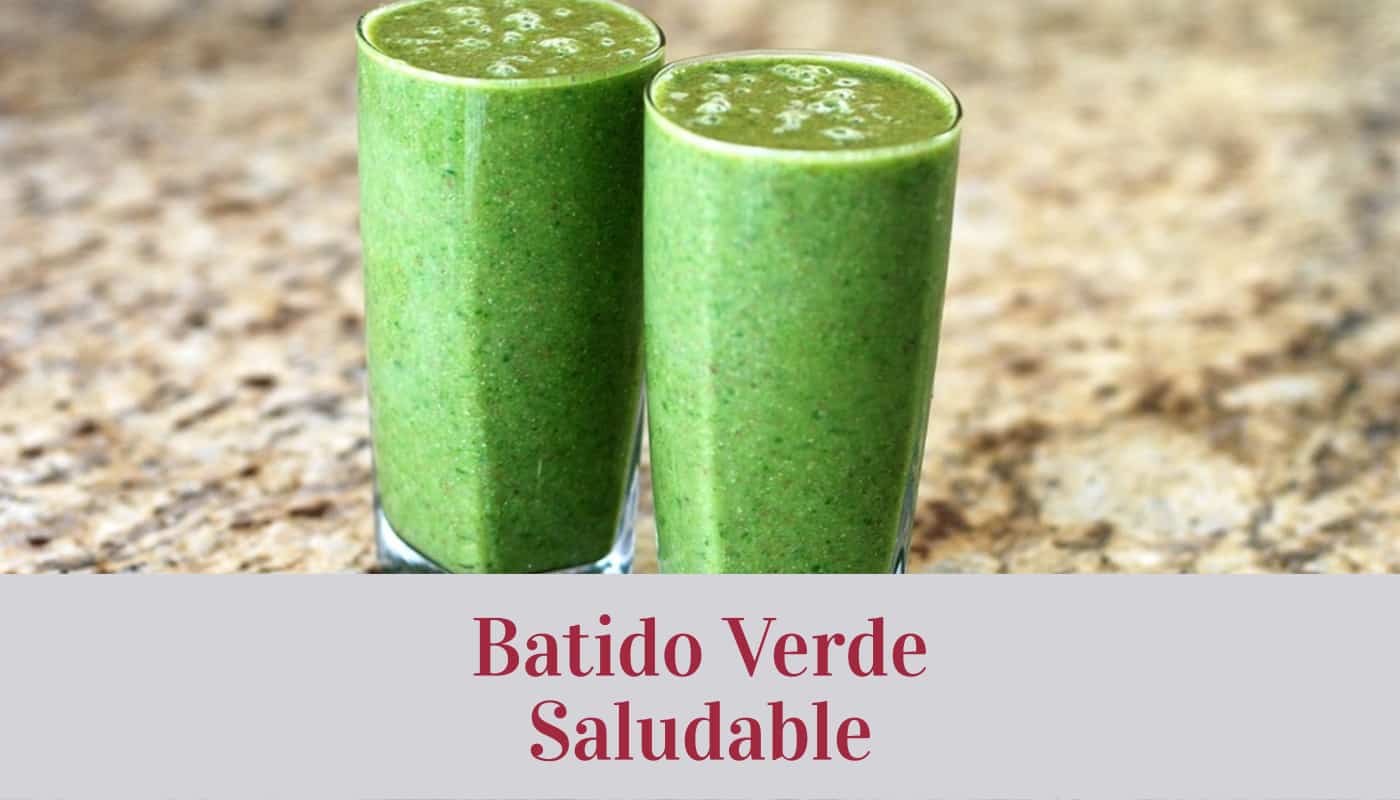 Batido Verde Saludable