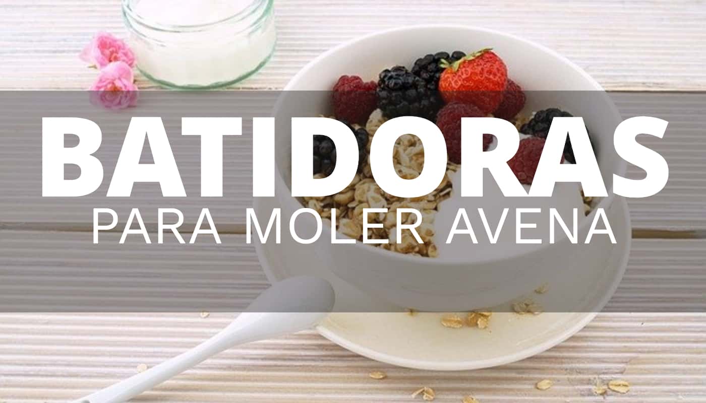 Cuál es la mejor batidora para moler avena